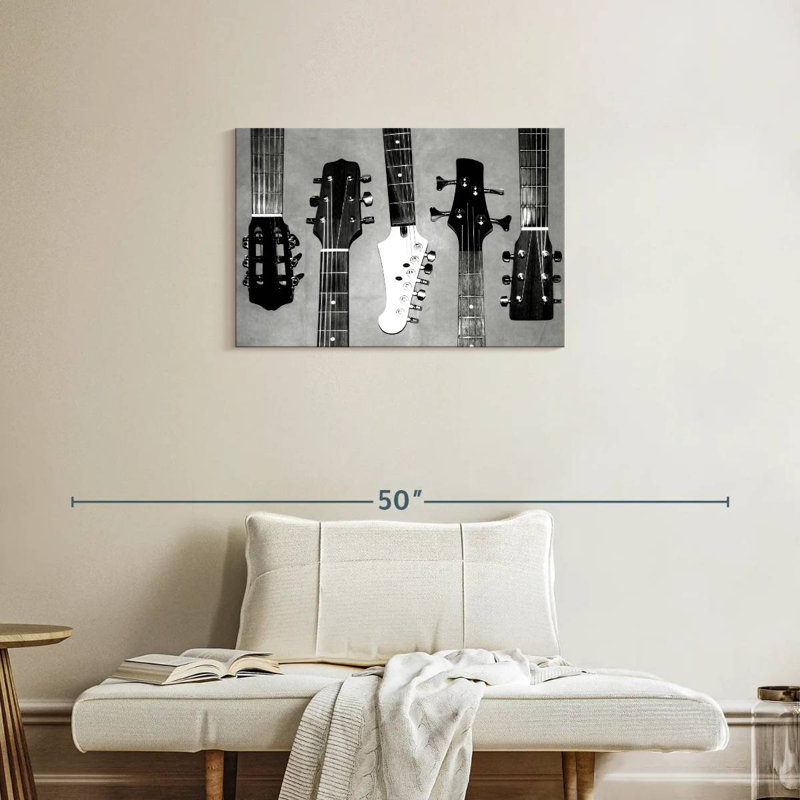 Tête de guitare Abarca I, H 20 po x l 30 po