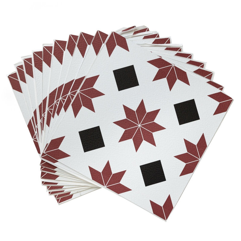 Orion 30.48 x 30.48cm Self-adhesive Vinyl Floor Tiles Pack 10 (0.93sqm)
