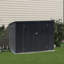6 ft. W X 4 ft. D Metal Garbage Shed
