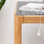 Table de bout en verre Reginn