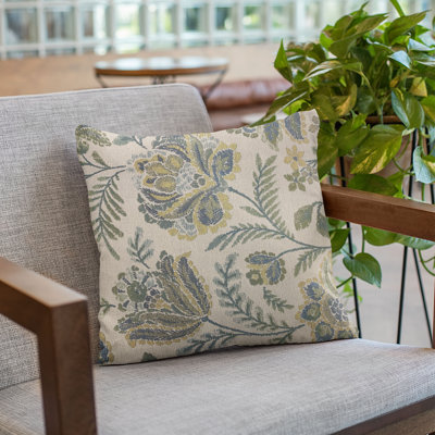 Coussin floral amazonien