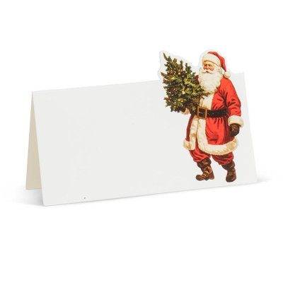Plaque de père Noël rétro. 12 pièces