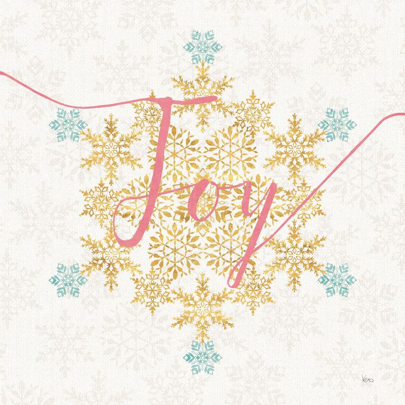 Holiday Charms IV Bright, H 12 po x l 12 po, Non, Toile tendue