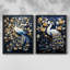 ANIMALS Series CCxxx - reproduction encadrée de qualité supérieure - prête à être accrochée - aucun clou requis - aucun clou requis-1116793360-1116793362
