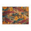 Tapis d'intérieur et d'extérieur brun Botanical-1185586367