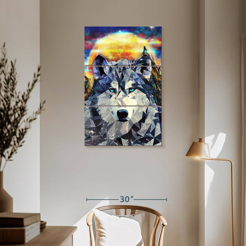 Brampt Okami, 57" H x 36" W