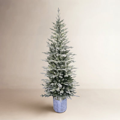 Lighted Artificial Fir Christmas Tree