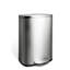 Nine Stars 13.2 Gallon Stainless Steel Pedal Trash Can