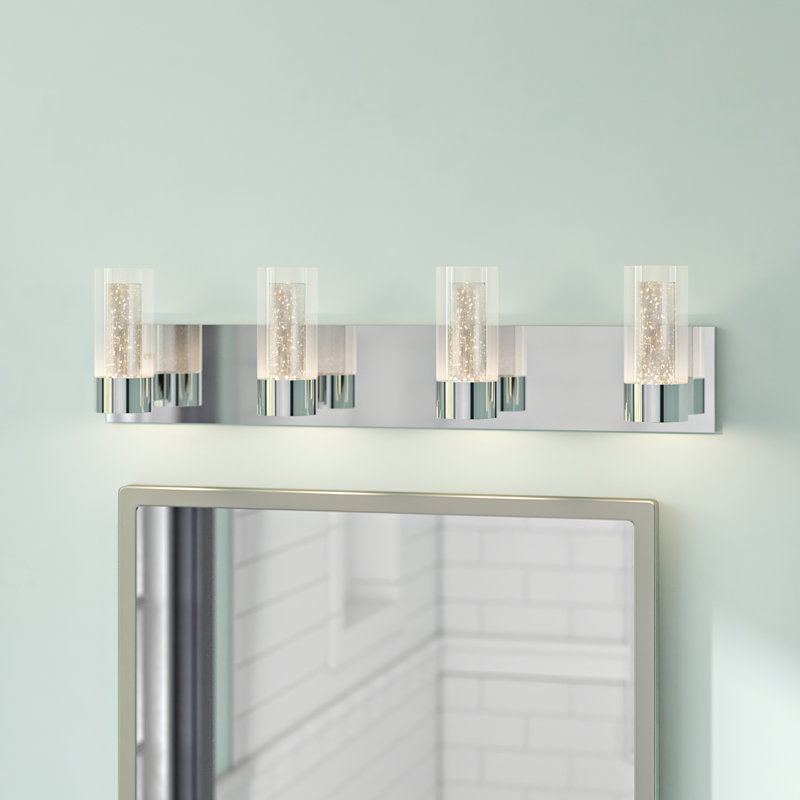 Éclairage pour salle de bain 4 lumières DEL Trafalgar