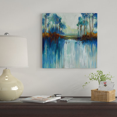 « late summer landscape », reproduction sur toile