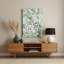 Aquarelle, art floral vert 95-270440040