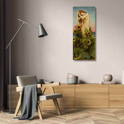 "Clytie" par Evelyn De Morgan - Art mural sur toile tendue avec châssis