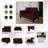 Shadybrook Corduroy 53.19 Square Arms Loveseat-456725163