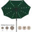 Parasol de marché éclairé Caerphilly-157318098-157318110