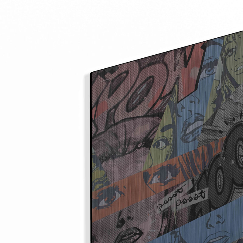 «Pow Wow» par Dan Monteavaro, H 12 po x l 12 po