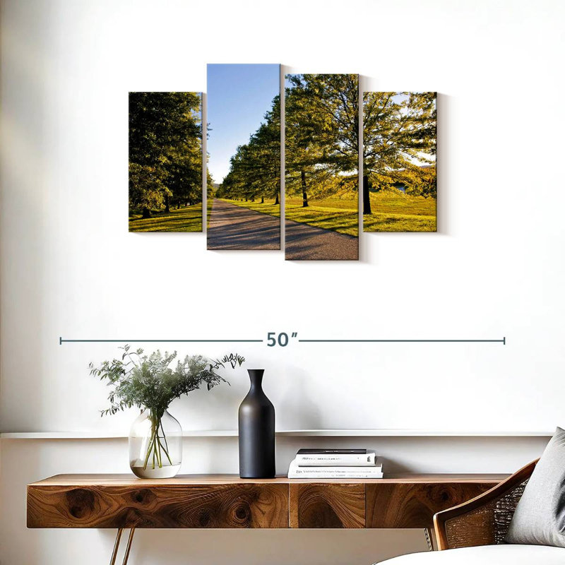 Alvord Bunny Roadside Trees, H 22 po x l 36 po
