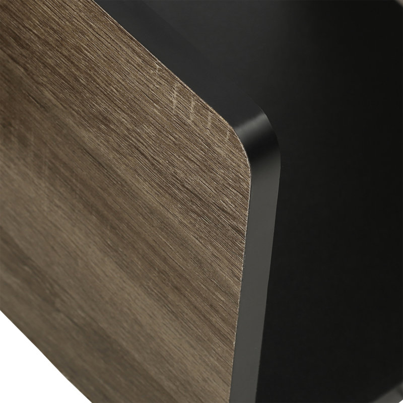 Authement 5 Piece Corner Shelf, French Oak Grey