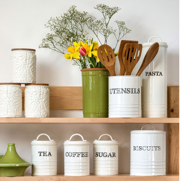 Metal Utensil Crock