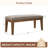 Isaura Polyester Upholstered Bench-2090126893