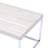 Light Oak And Chrome Coffee Table With Open Base