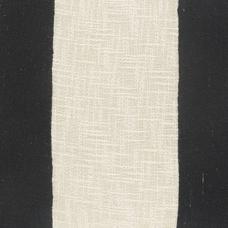 Coton rayé Baskin, Housse de coussin seulement - sans coussin