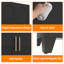 Armoire de rangement en acier 71 po avec 2 portes profilées et tablettes réglables, rangement multifonctionnel pour la chambre à coucher, le salon et la cuisine-880424783