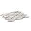 Imperial 11x12 Diamond Polished Lagos Marble Mosaic Tile-2014787488