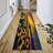 Exquisite Non Woven Thin Type Printed Rug with Intricate Floral and Border Design for Modern and Traditional Home Decor-487368077