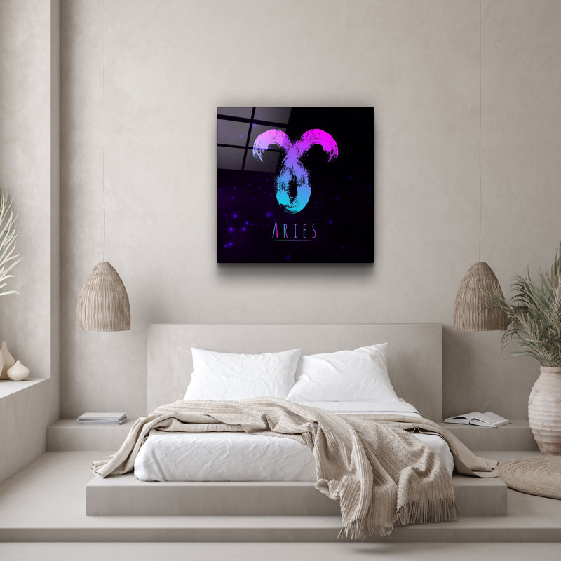 Peinture décorative en verre trempé