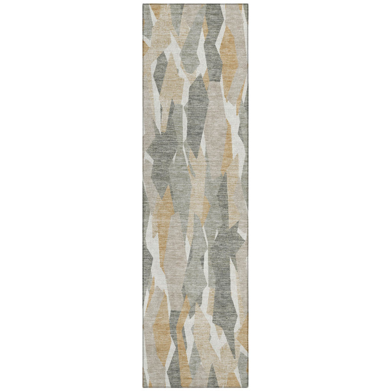 Machine Washable Indoor/Outdoor Chantille ACN2329 Stripes Rug, Runner 2'3" x 7'6"