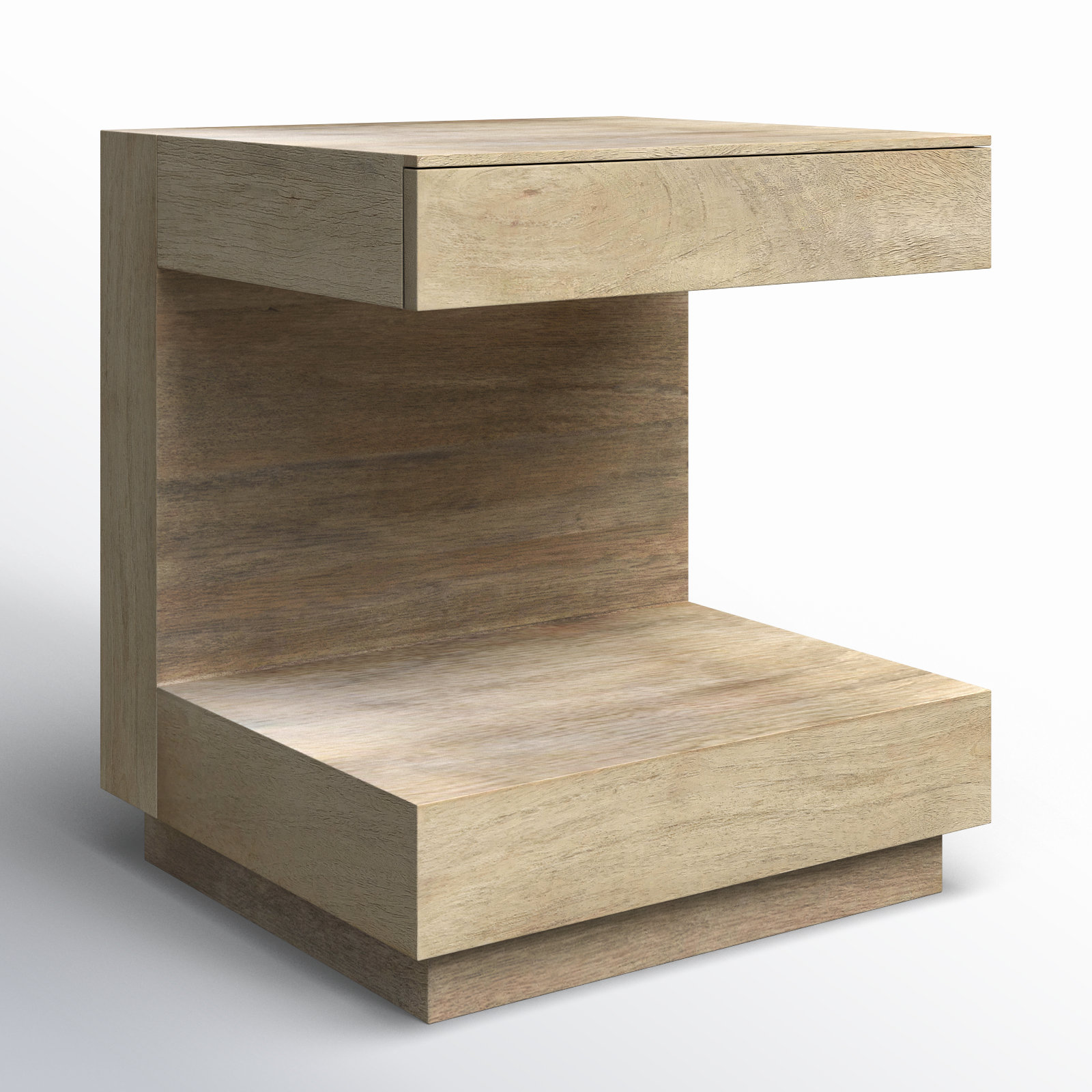Sonora 18" Mango End Table, Brown