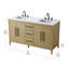 Meuble-lavabo double 60 po-809517554