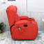 Manual Swivel Rocking Recliner with Heat and Massage-1058344849