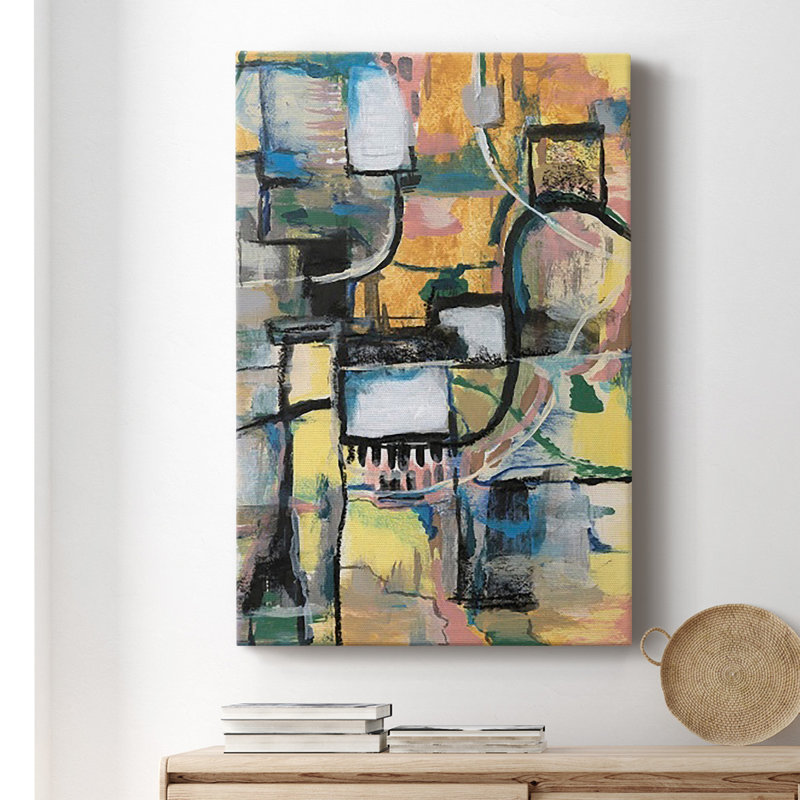Écran mémoire II sur toile, H 48 po x l 32 po x P 1 po