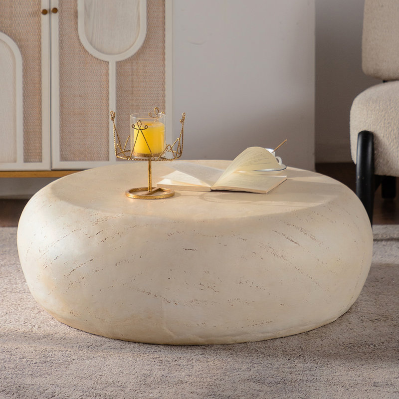 Table basse ronde Mgo Mid-Century