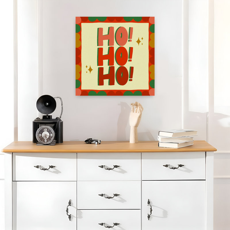 Art contemporain rétro, art abstrait hivernal, H 18 po x l 18 po