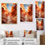 «Beige Blue Canyon Mirage II», reproduction d'art sur toile-1147301033-1147301034