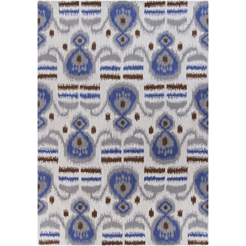 Tapis abstrait Plyler, 5 pi x 7 pi