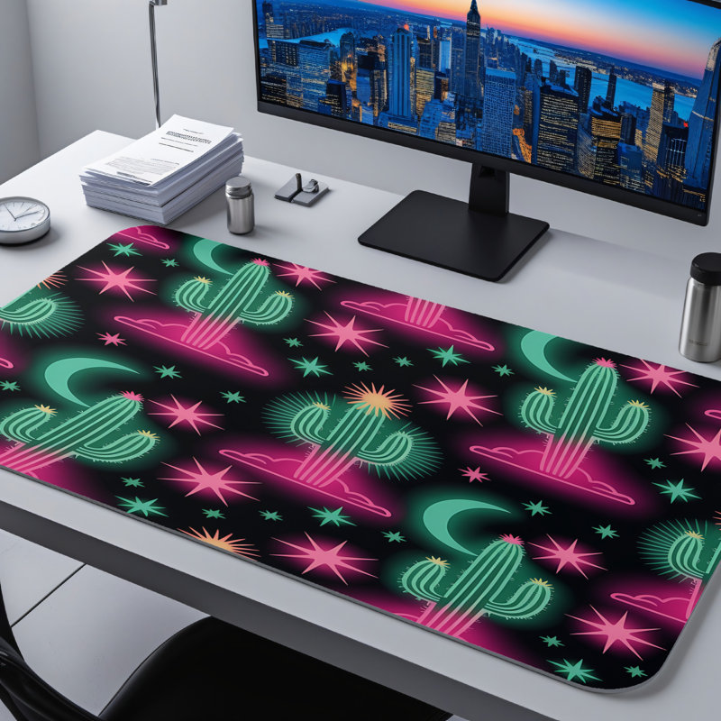 Polyester Desk Pad, 14.4x12.1