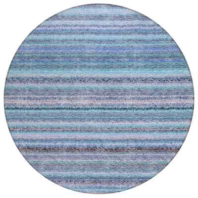 Azzaria Washable Striped Indoor / Outdoor Rug