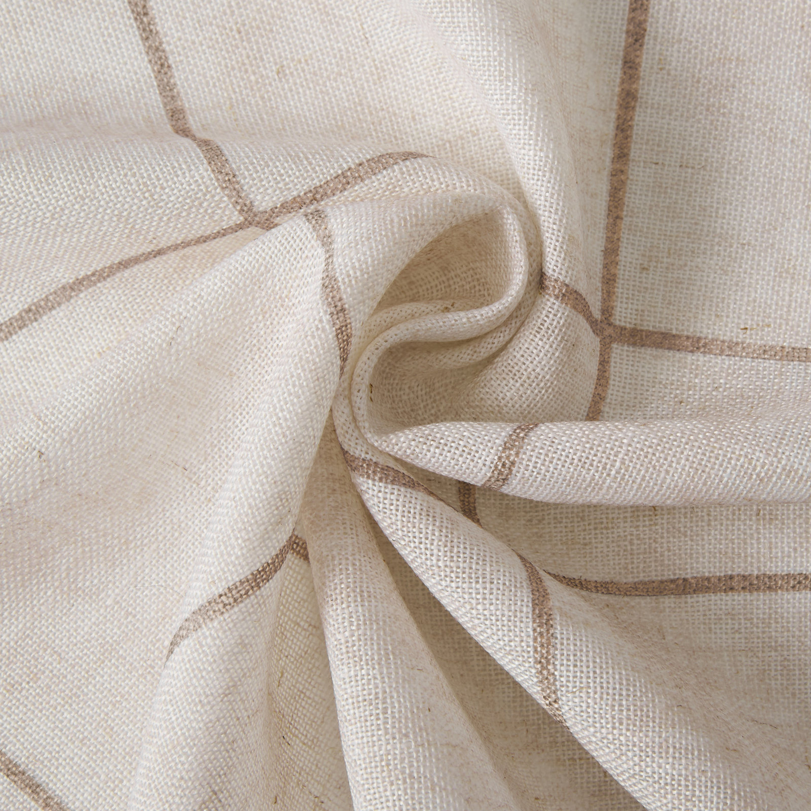 Laurene Blackout Curtain Panel, Linen, 52" W x 95" L