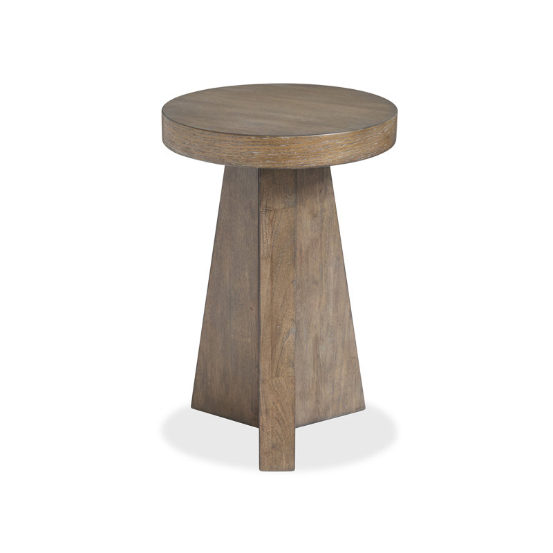 Rimmer Round Accent End Table