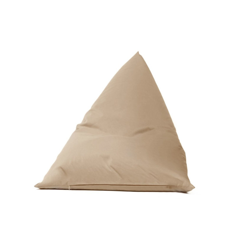 Premium Garden Bean Bag Chair, Mink Color, 57.1 x 13.8 x 35.4 inches | 100% Polyester, Waterproof, 100% Original Bead Styrofoam | Maximum Weight Capacity: 440 lbs, Hidden Double Zipper System | Perfect for Outdoor Relaxation & Entertainment