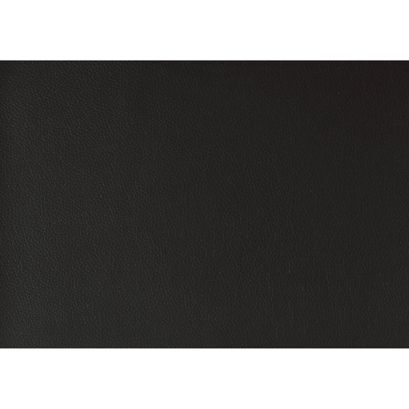 Lit simple tapissier en similicuir brun brunâtre, Twin