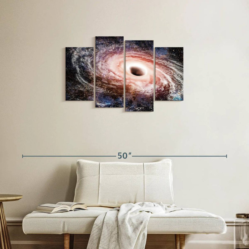 Oberle Into The Black Hole, 22"H x 36"W
