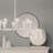 Refined Iron Round Mirror-84684134
