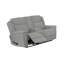 3-piece Set: Reclining Sofa, Console Loveseat, & Glider Recliner, Grey-130504757