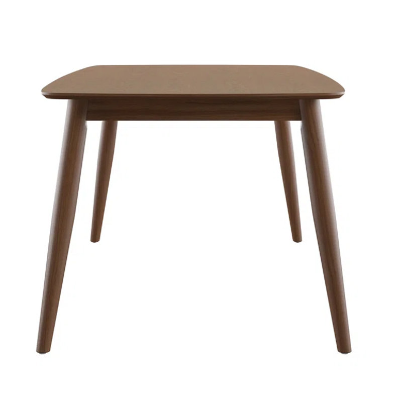 Johnlee Walnut Solid Wood Dining Table