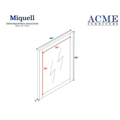 Miroir de commode Miquell