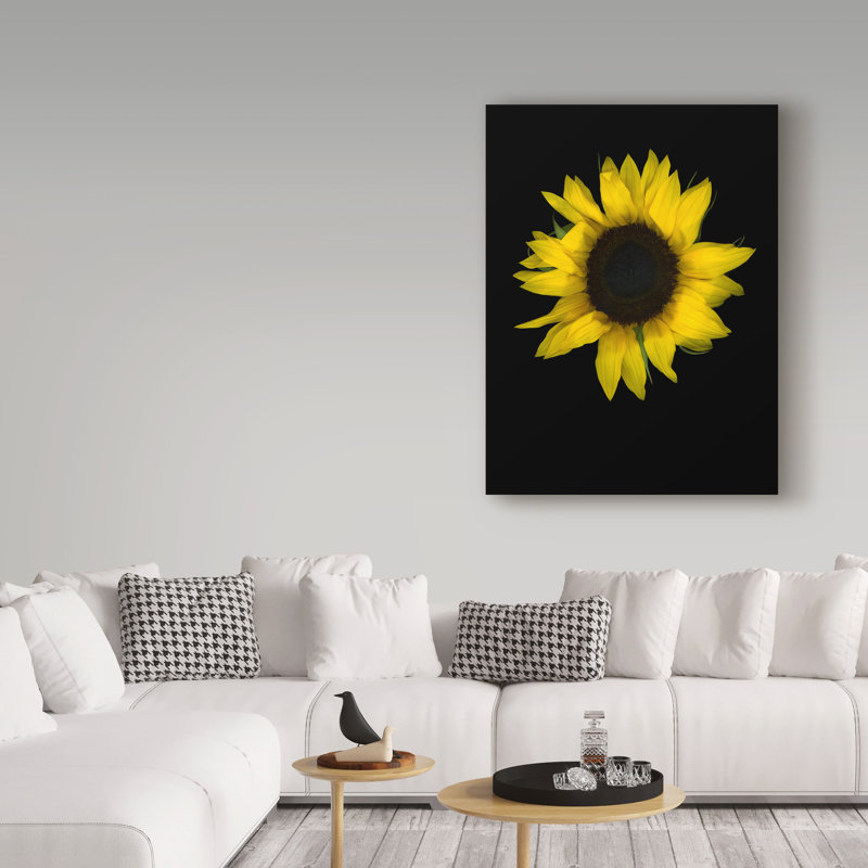Dosta «Sunflower 1», impression sur toile tendue, H 47 po x l 35 po x P 2 po